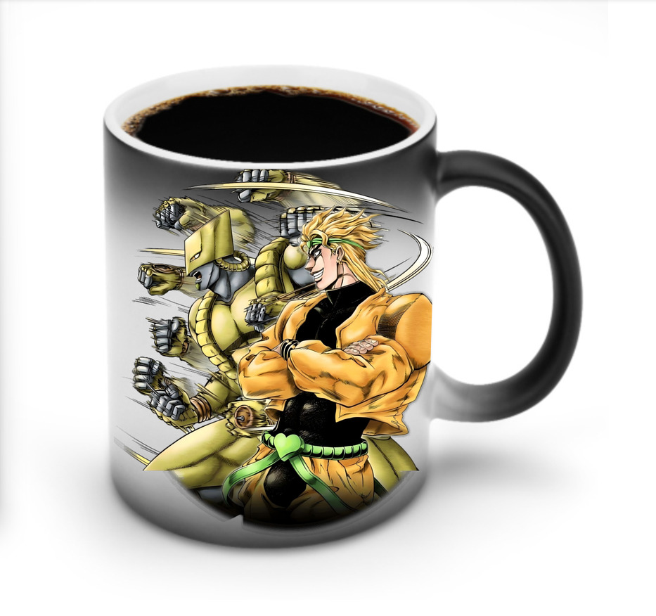 （画像用） ジョジョの奇妙な冒険 ディオ?ブランドー JoJo's Bizarre Adventure Dio Brando 温度変色マグカップ