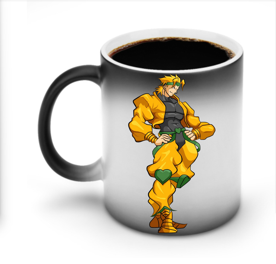 （画像用） ジョジョの奇妙な冒険 ディオ?ブランドー JoJo's Bizarre Adventure Dio Brando 温度変色マグカップ