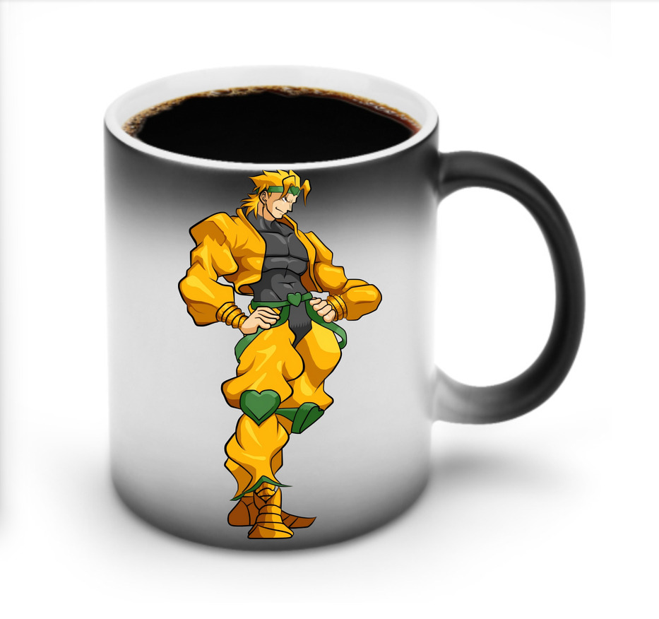 （画像用） ジョジョの奇妙な冒険 ディオ?ブランドー JoJo's Bizarre Adventure Dio Brando 温度変色マグカップ