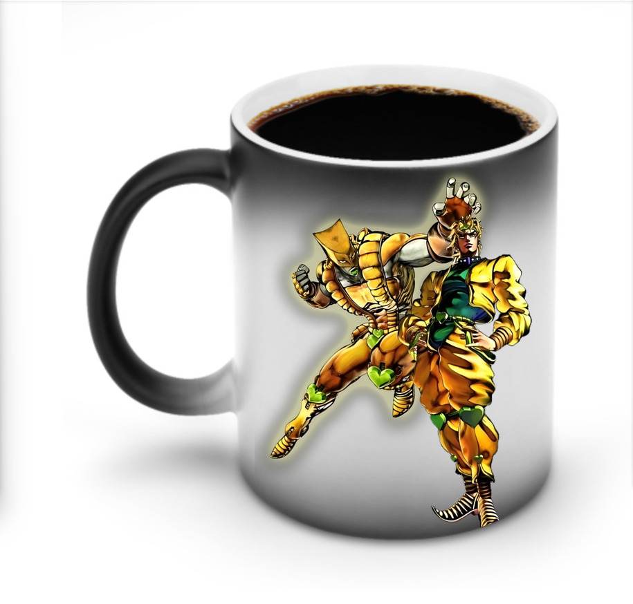 （画像用） ジョジョの奇妙な冒険 ディオ?ブランドー JoJo's Bizarre Adventure Dio Brando 温度変色マグカップ