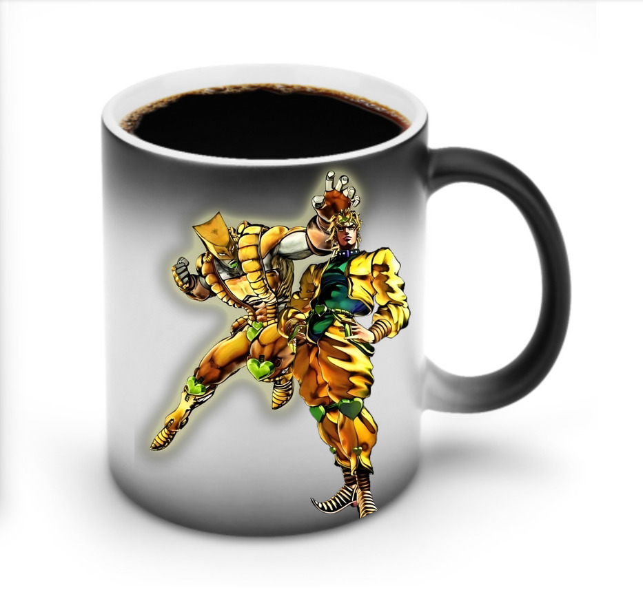 （画像用） ジョジョの奇妙な冒険 ディオ?ブランドー JoJo's Bizarre Adventure Dio Brando 温度変色マグカップ