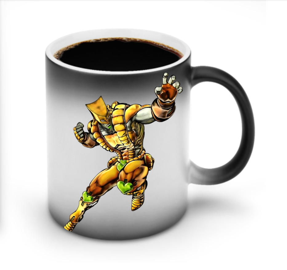 （画像用） ジョジョの奇妙な冒険 ディオ?ブランドー JoJo's Bizarre Adventure Dio Brando 温度変色マグカップ