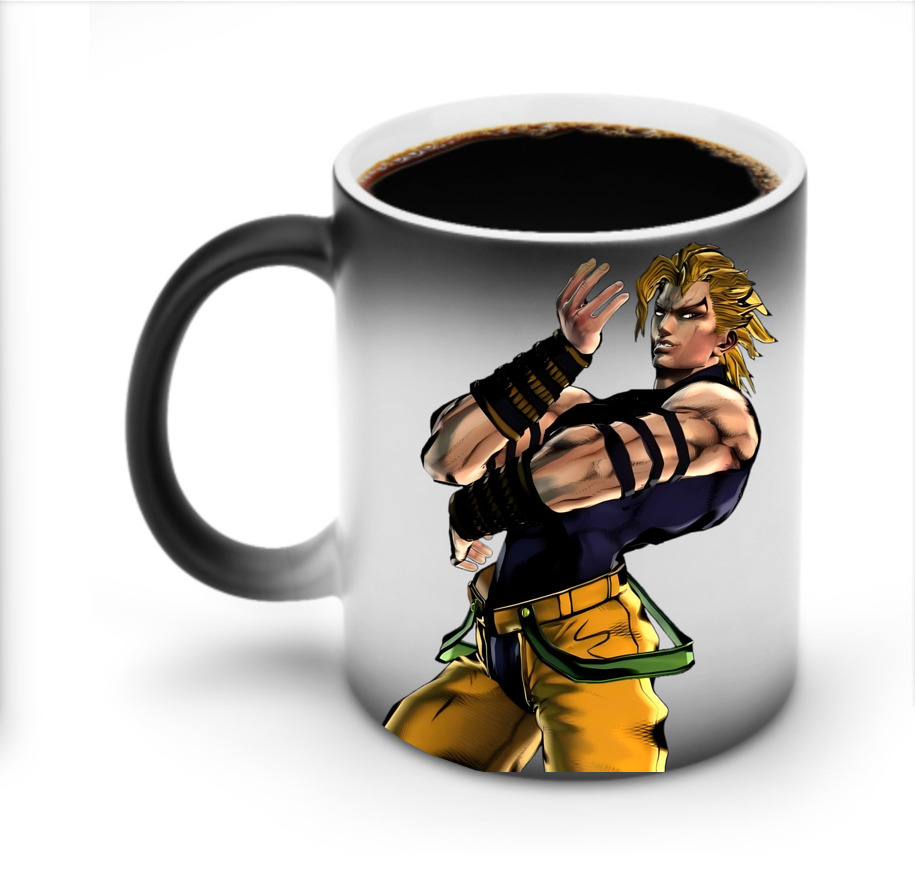 （画像用） ジョジョの奇妙な冒険 ディオ?ブランドー JoJo's Bizarre Adventure Dio Brando 温度変色マグカップ
