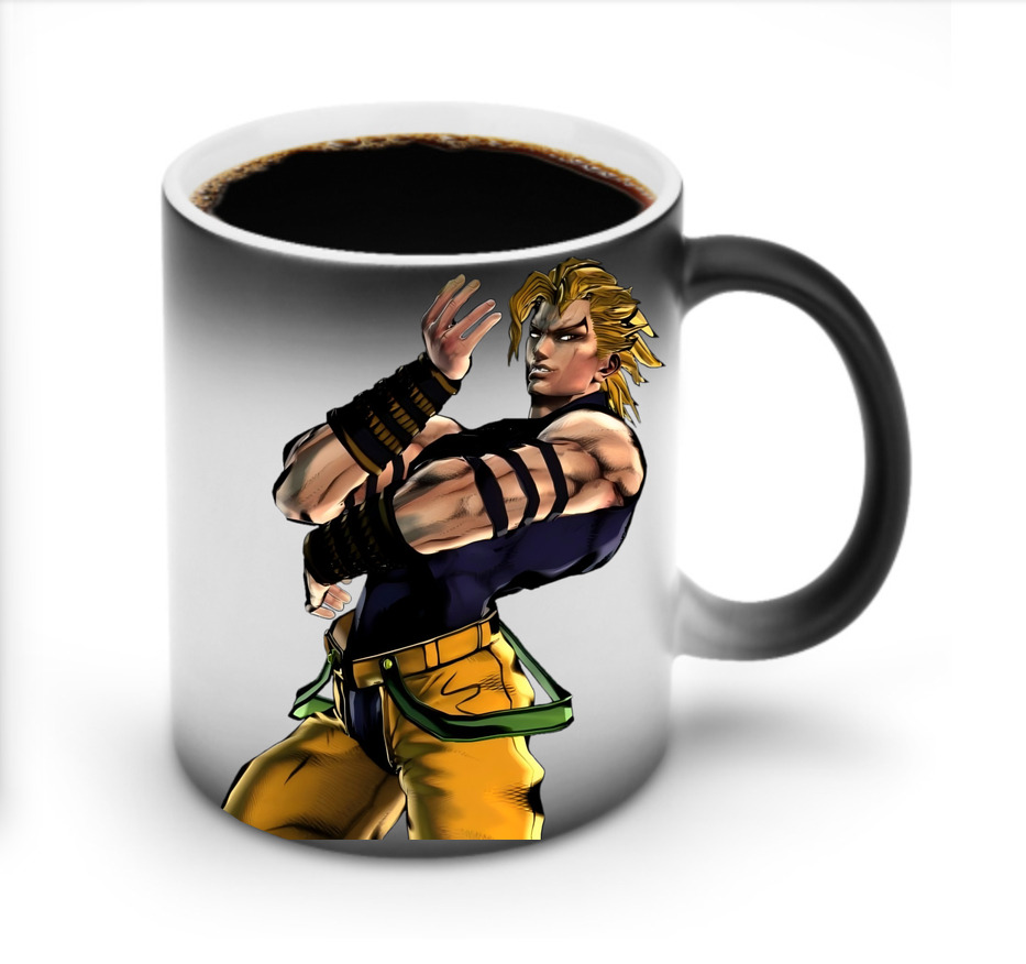 （画像用） ジョジョの奇妙な冒険 ディオ?ブランドー JoJo's Bizarre Adventure Dio Brando 温度変色マグカップ