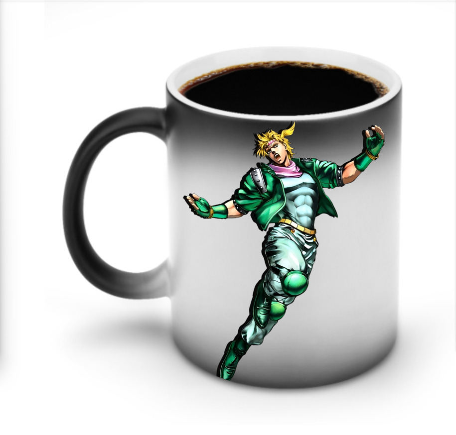 （画像用） ジョジョの奇妙な冒険 ディオ?ブランドー JoJo's Bizarre Adventure Dio Brando 温度変色マグカップ
