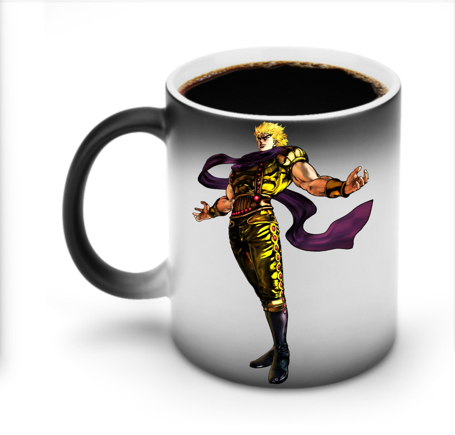 （画像用） ジョジョの奇妙な冒険 ディオ?ブランドー JoJo's Bizarre Adventure Dio Brando 温度変色マグカップ