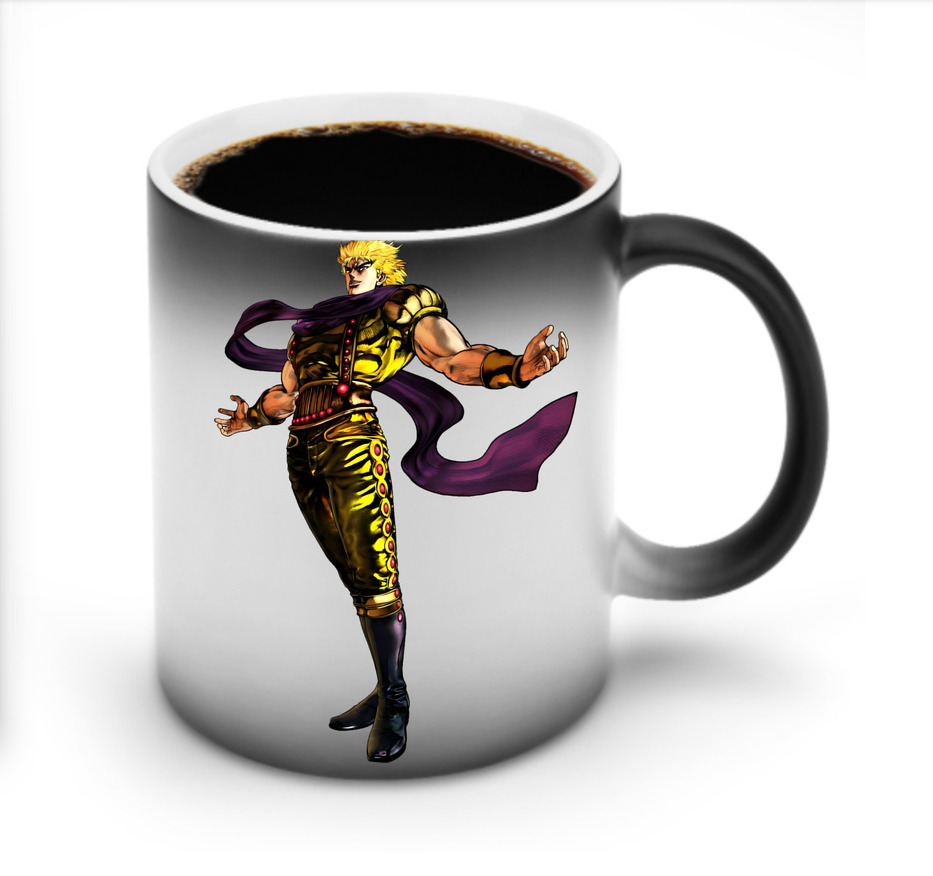 （画像用） ジョジョの奇妙な冒険 ディオ?ブランドー JoJo's Bizarre Adventure Dio Brando 温度変色マグカップ
