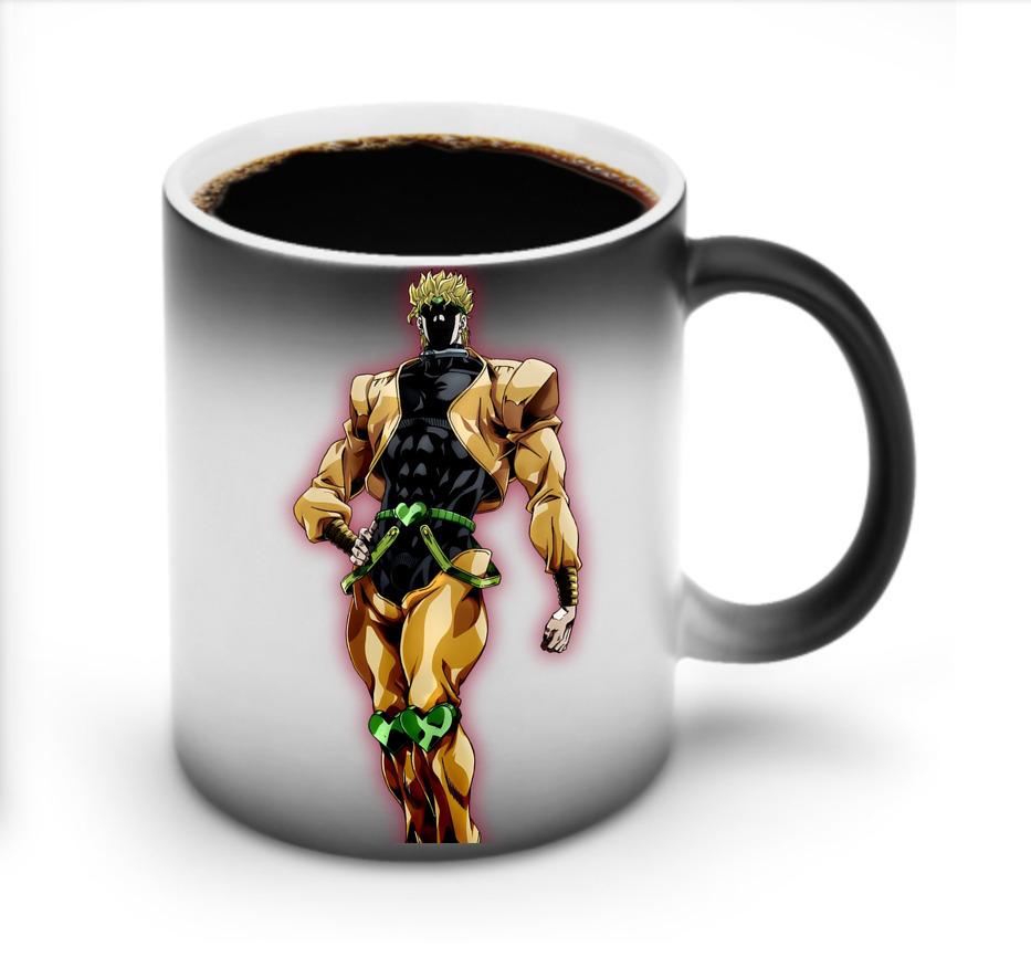（画像用） ジョジョの奇妙な冒険 ディオ?ブランドー JoJo's Bizarre Adventure Dio Brando 温度変色マグカップ