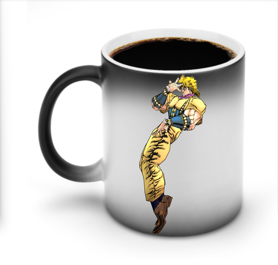 （画像用） ジョジョの奇妙な冒険 ディオ?ブランドー JoJo's Bizarre Adventure Dio Brando 温度変色マグカップ