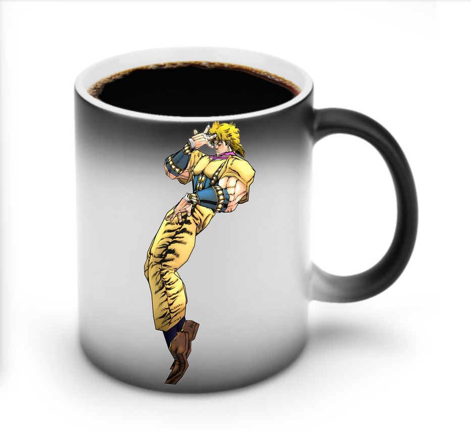 （画像用） ジョジョの奇妙な冒険 ディオ?ブランドー JoJo's Bizarre Adventure Dio Brando 温度変色マグカップ