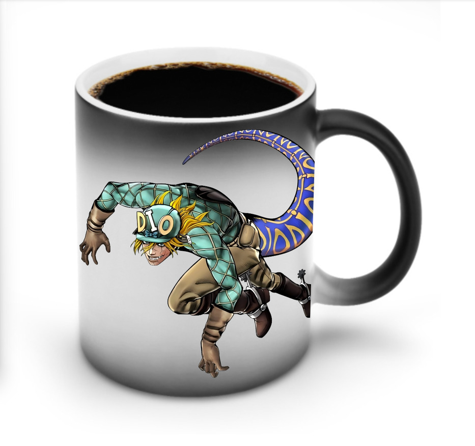 （画像用） ジョジョの奇妙な冒険 ディオ?ブランドー JoJo's Bizarre Adventure Dio Brando 温度変色マグカップ