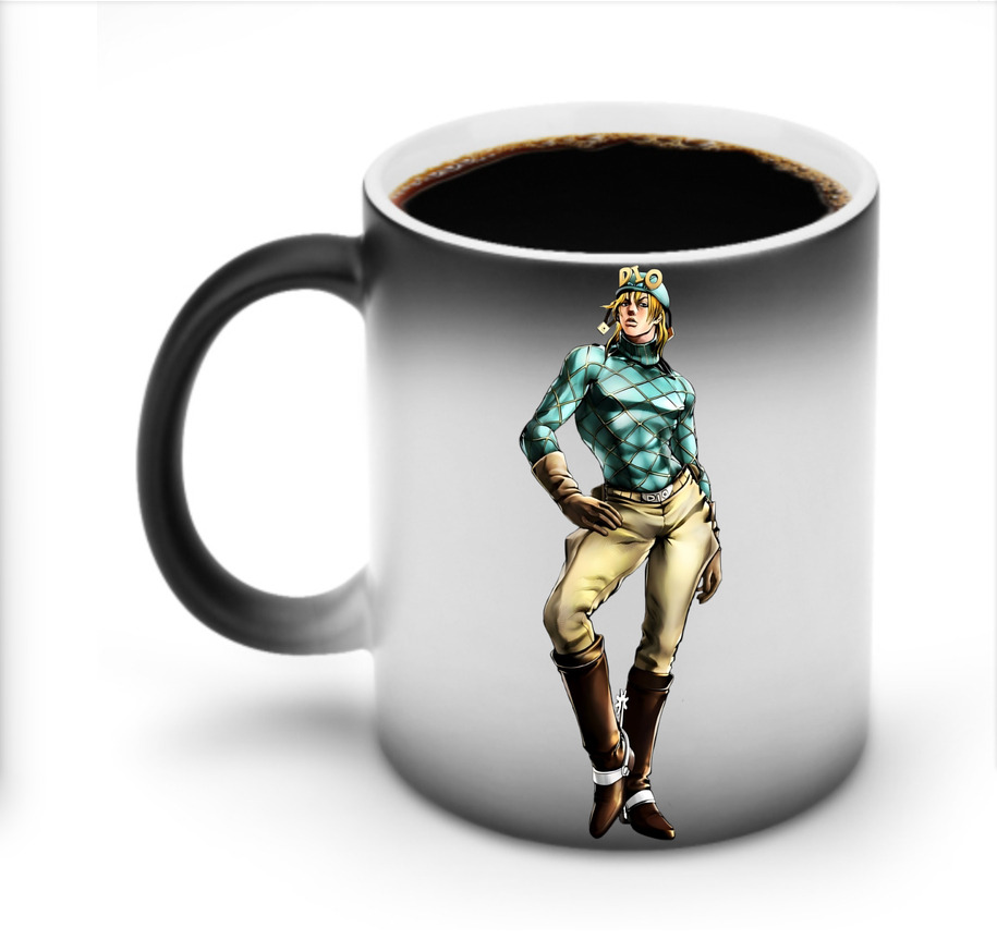 （画像用） ジョジョの奇妙な冒険 ディオ?ブランドー JoJo's Bizarre Adventure Dio Brando 温度変色マグカップ