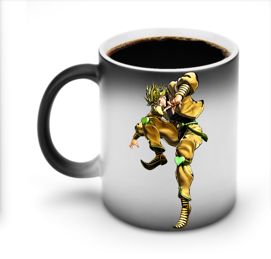 （画像用） ジョジョの奇妙な冒険 ディオ?ブランドー JoJo's Bizarre Adventure Dio Brando 温度変色マグカップ