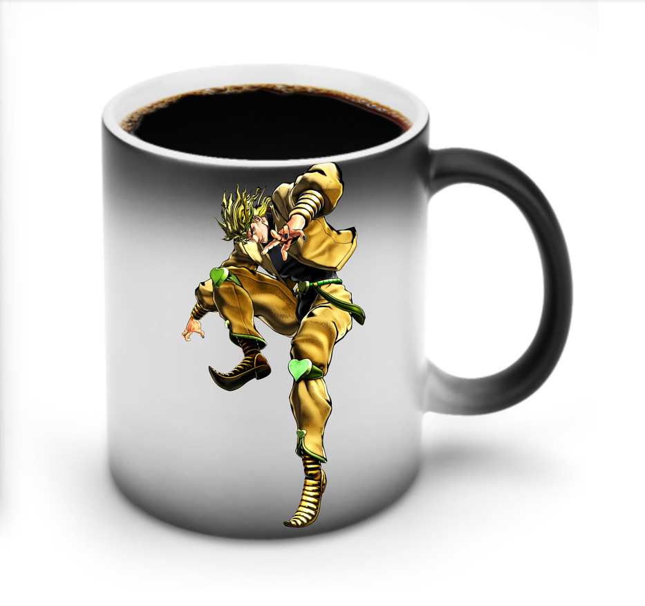（画像用） ジョジョの奇妙な冒険 ディオ?ブランドー JoJo's Bizarre Adventure Dio Brando 温度変色マグカップ