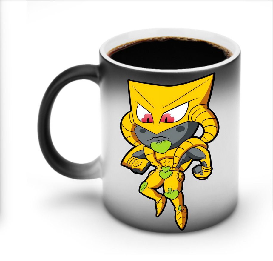 （画像用） ジョジョの奇妙な冒険 ディオ?ブランドー JoJo's Bizarre Adventure Dio Brando 温度変色マグカップ