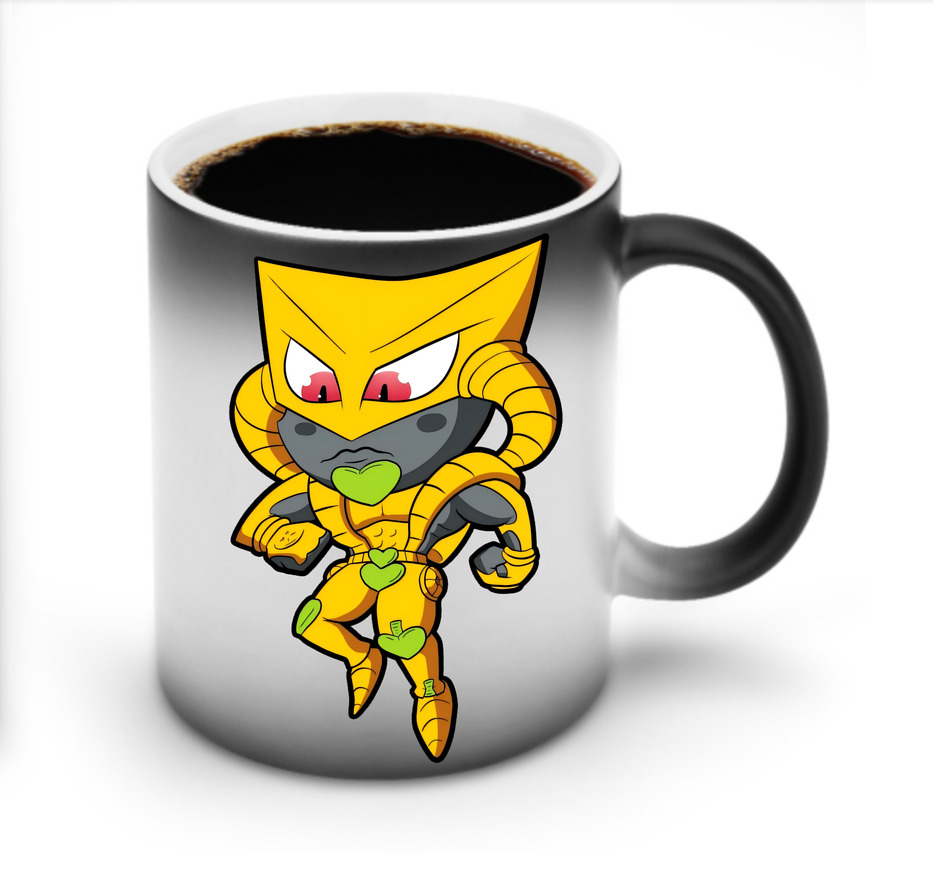 （画像用） ジョジョの奇妙な冒険 ディオ?ブランドー JoJo's Bizarre Adventure Dio Brando 温度変色マグカップ