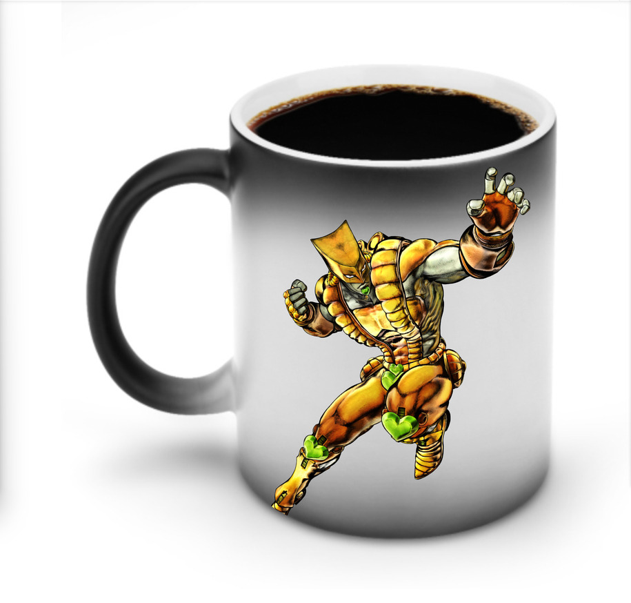 （画像用） ジョジョの奇妙な冒険 ディオ?ブランドー JoJo's Bizarre Adventure Dio Brando 温度変色マグカップ