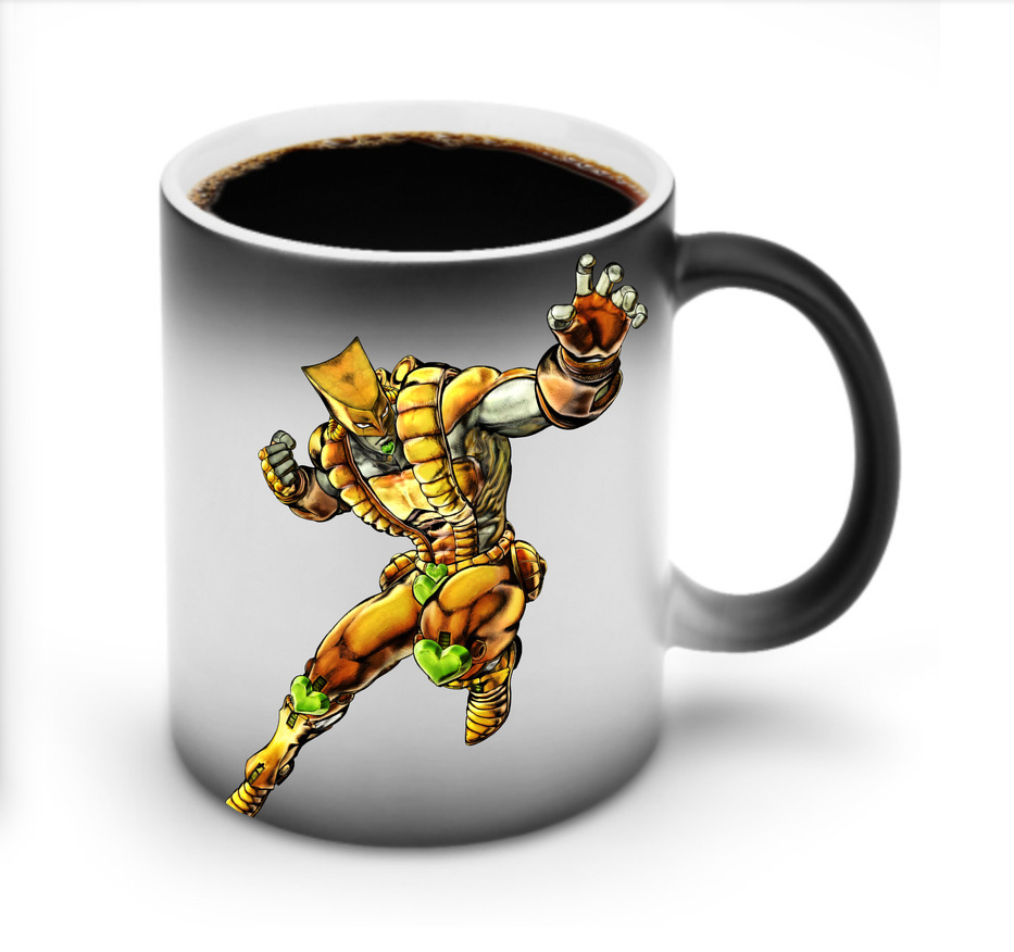 （画像用） ジョジョの奇妙な冒険 ディオ?ブランドー JoJo's Bizarre Adventure Dio Brando 温度変色マグカップ