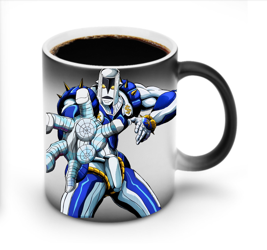 （画像用） ジョジョの奇妙な冒険 虹村億泰 にじむら おくやす JoJo's Bizarre Adventure Nijimura Okuyasu 温度変色マグカップ