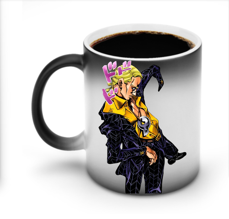 （画像用） ジョジョの奇妙な冒険 プロシュート JoJo's Bizarre Adventure Prosciutto 温度変色マグカップ