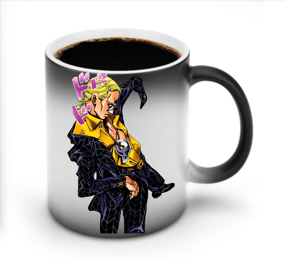 （画像用） ジョジョの奇妙な冒険 プロシュート JoJo's Bizarre Adventure Prosciutto 温度変色マグカップ