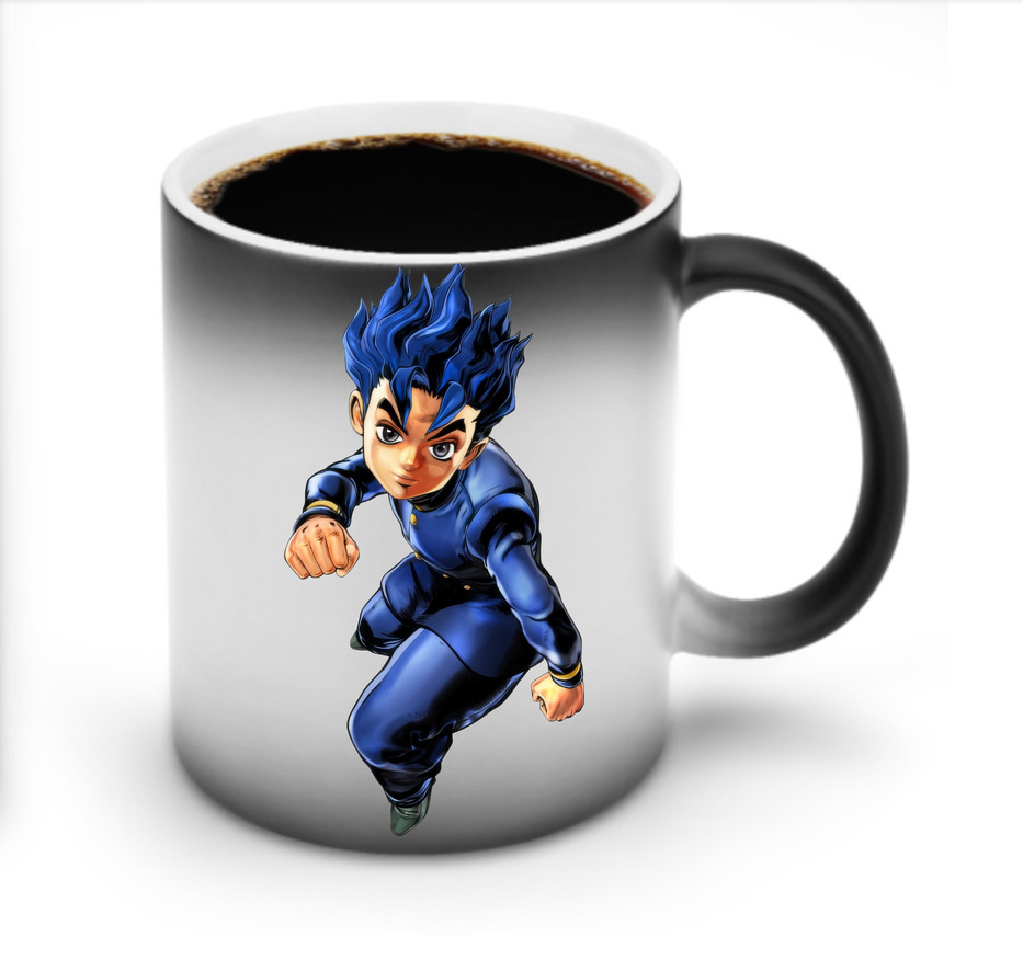 （画像用） ジョジョの奇妙な冒険 広瀨康一 JoJo's Bizarre Adventure Hirose Koichi 温度変色マグカップ