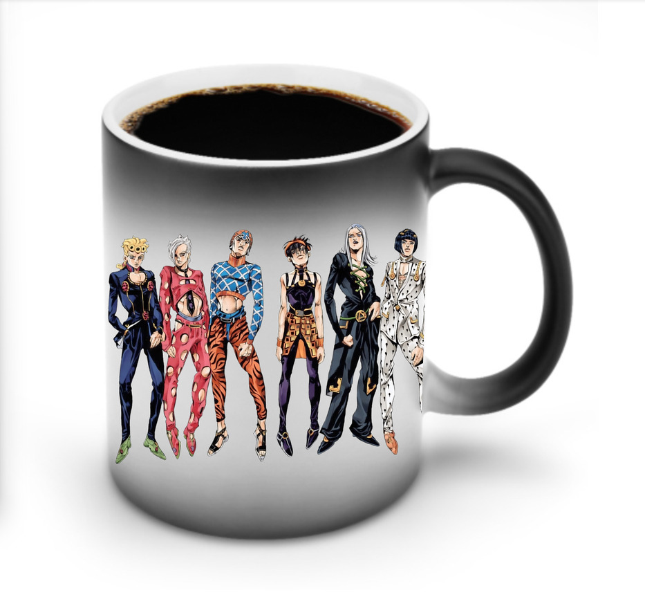 （画像用） ジョジョの奇妙な冒険 JoJo's Bizarre Adventure 温度変色マグカップ