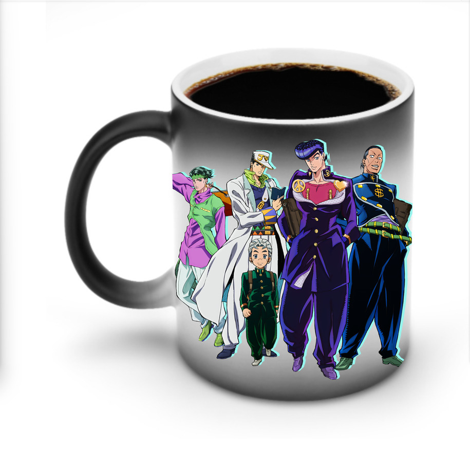 （画像用） ジョジョの奇妙な冒険 JoJo's Bizarre Adventure 温度変色マグカップ