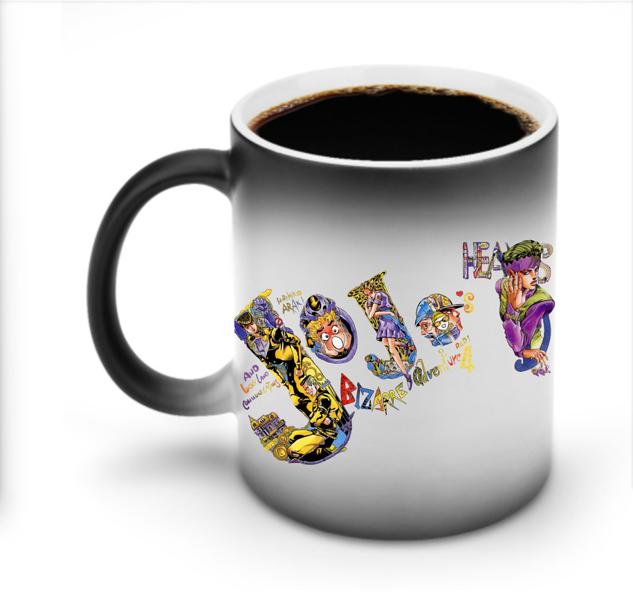 （画像用） ジョジョの奇妙な冒険 JoJo's Bizarre Adventure 温度変色マグカップ