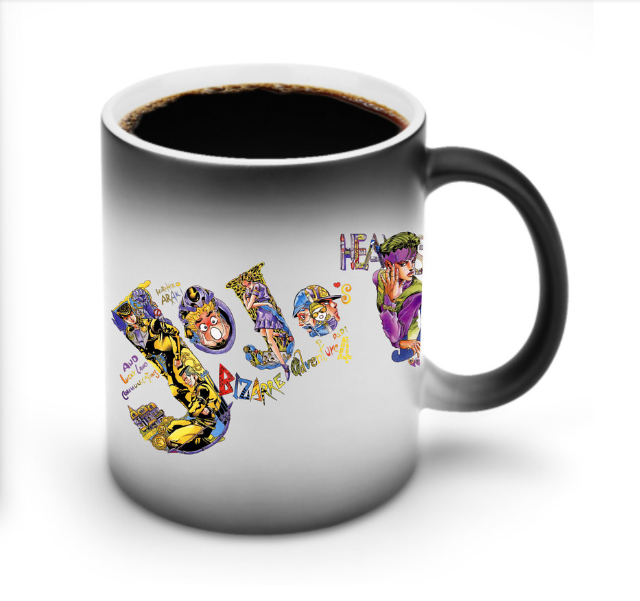 （画像用） ジョジョの奇妙な冒険 JoJo's Bizarre Adventure 温度変色マグカップ