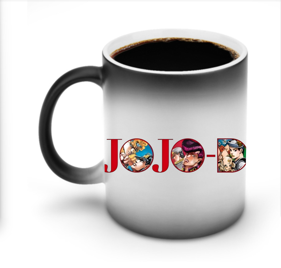 （画像用） ジョジョの奇妙な冒険 JoJo's Bizarre Adventure 温度変色マグカップ