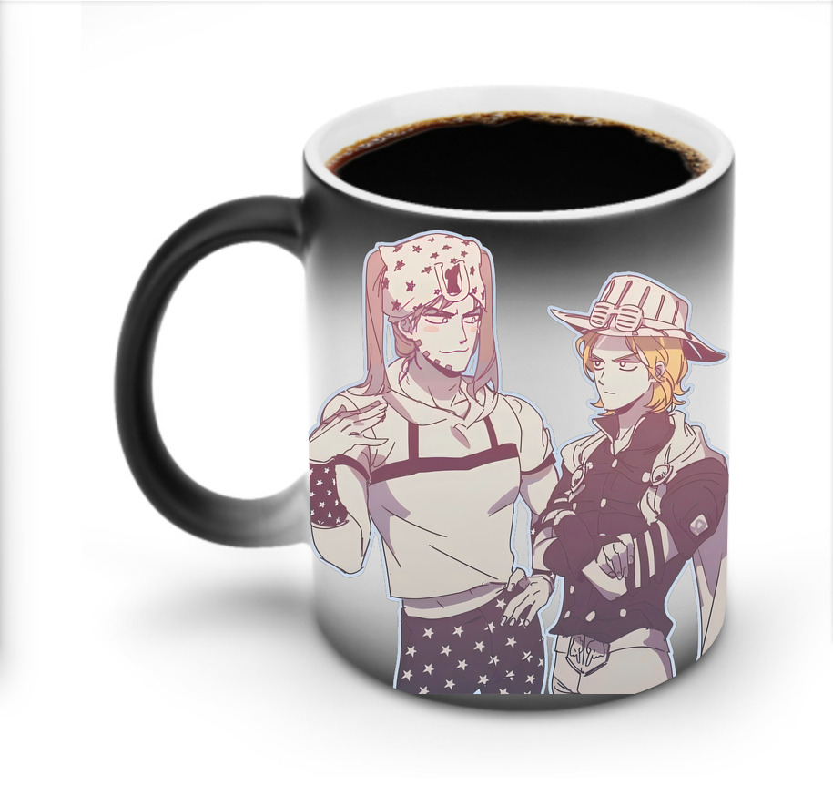 （画像用） ジョジョの奇妙な冒険 JoJo's Bizarre Adventure 温度変色マグカップ