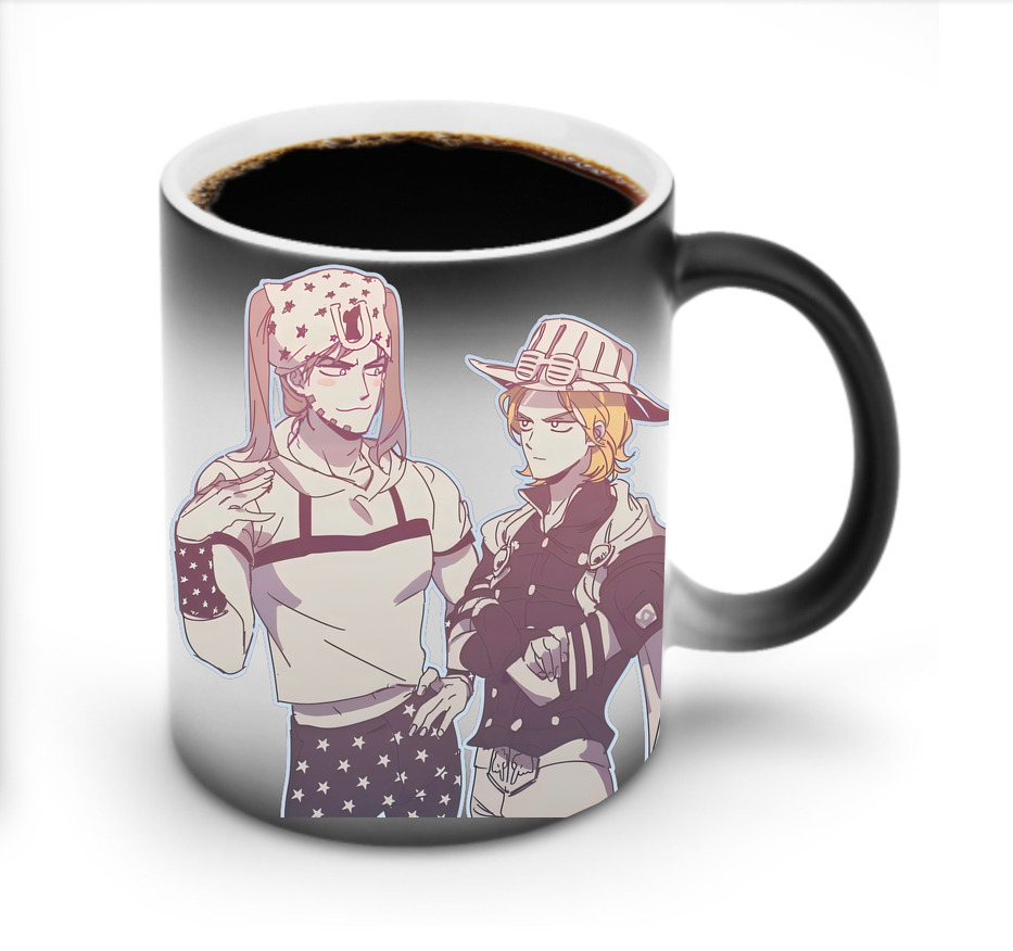 （画像用） ジョジョの奇妙な冒険 JoJo's Bizarre Adventure 温度変色マグカップ