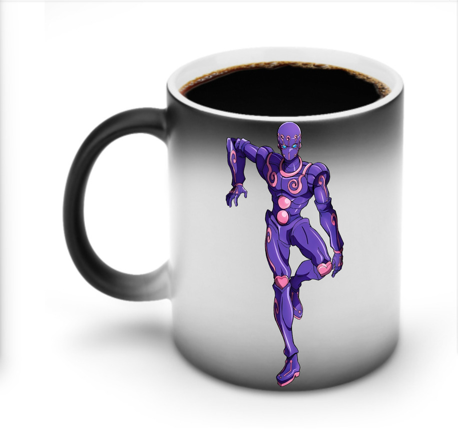 （画像用） ジョジョの奇妙な冒険 JoJo's Bizarre Adventure 温度変色マグカップ