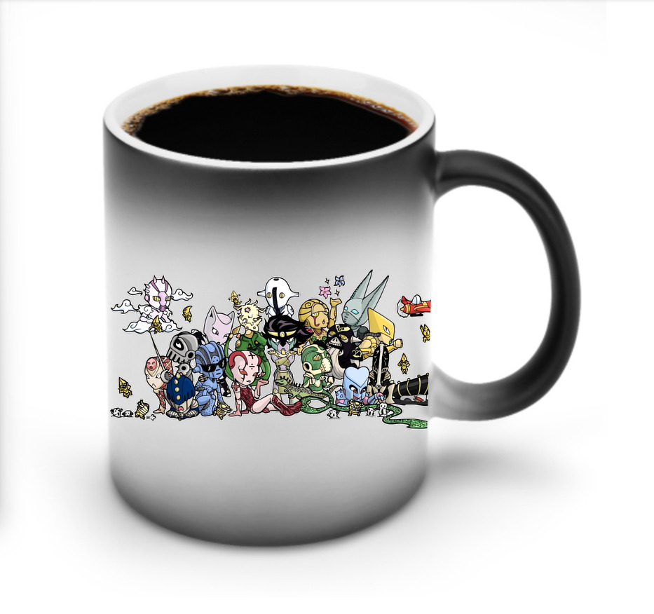 （画像用） ジョジョの奇妙な冒険 JoJo's Bizarre Adventure 温度変色マグカップ