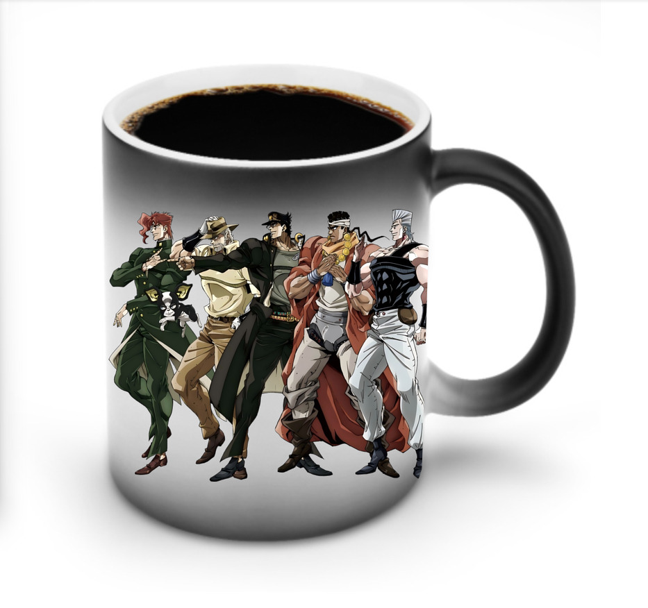 （画像用） ジョジョの奇妙な冒険 JoJo's Bizarre Adventure 温度変色マグカップ