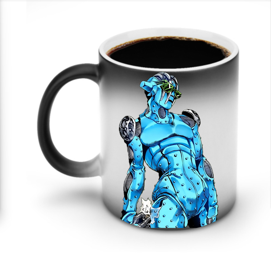 （画像用） ジョジョの奇妙な冒険 JoJo's Bizarre Adventure 温度変色マグカップ