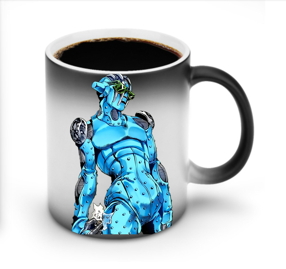 （画像用） ジョジョの奇妙な冒険 JoJo's Bizarre Adventure 温度変色マグカップ