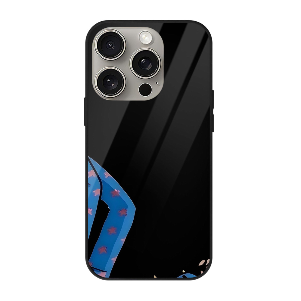 （画像用） ジョジョの奇妙な冒険 グイード?ミスタ JoJo's Bizarre Adventure Guido Mista 【iPhone15Pro対応】スマホケース 耐衝撃＆黄変防止 背面ガラス