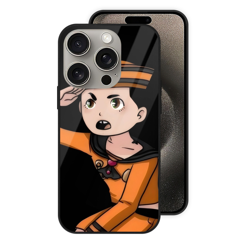 （画像用） ジョジョの奇妙な冒険 東方定助 JoJo's Bizarre Adventure Higashikata Josuke 【iPhone15Pro対応】スマホケース 耐衝撃＆黄変防止 背面ガラス