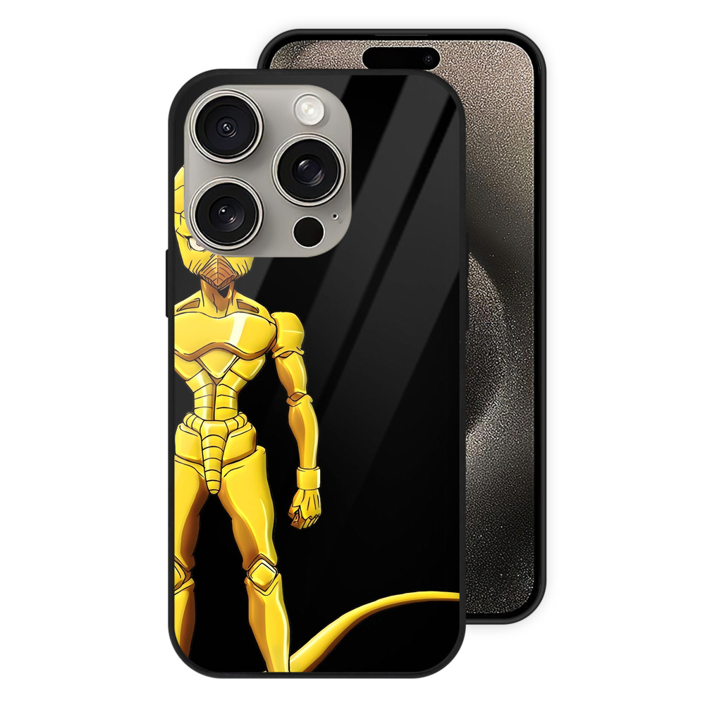 （画像用） ジョジョの奇妙な冒険 おといし あきら JoJo's Bizarre Adventure Akira Otoishi 【iPhone15Pro対応】スマホケース 耐衝撃＆黄変防止 背面ガラス