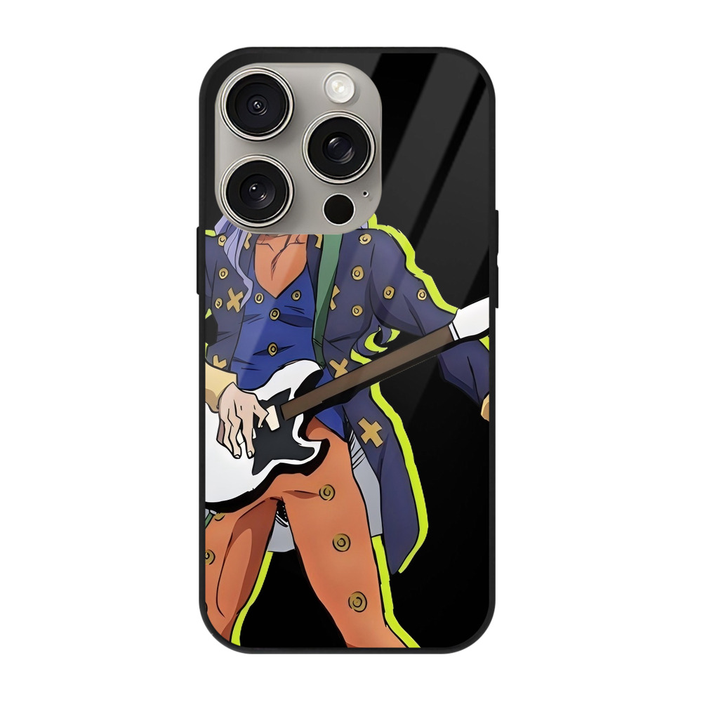 （画像用） ジョジョの奇妙な冒険 おといし あきら JoJo's Bizarre Adventure Akira Otoishi 【iPhone15Pro対応】スマホケース 耐衝撃＆黄変防止 背面ガラス