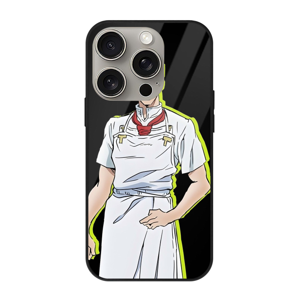 （画像用） ジョジョの奇妙な冒険 Tonio Trussardi JoJo's Bizarre Adventure トニオ?トラッサルディ 【iPhone15Pro対応】スマホケース 耐衝撃＆黄変防止 背面ガラス