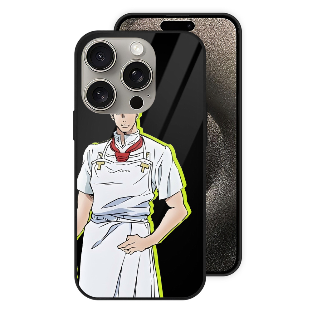 （画像用） ジョジョの奇妙な冒険 Tonio Trussardi JoJo's Bizarre Adventure トニオ?トラッサルディ 【iPhone15Pro対応】スマホケース 耐衝撃＆黄変防止 背面ガラス