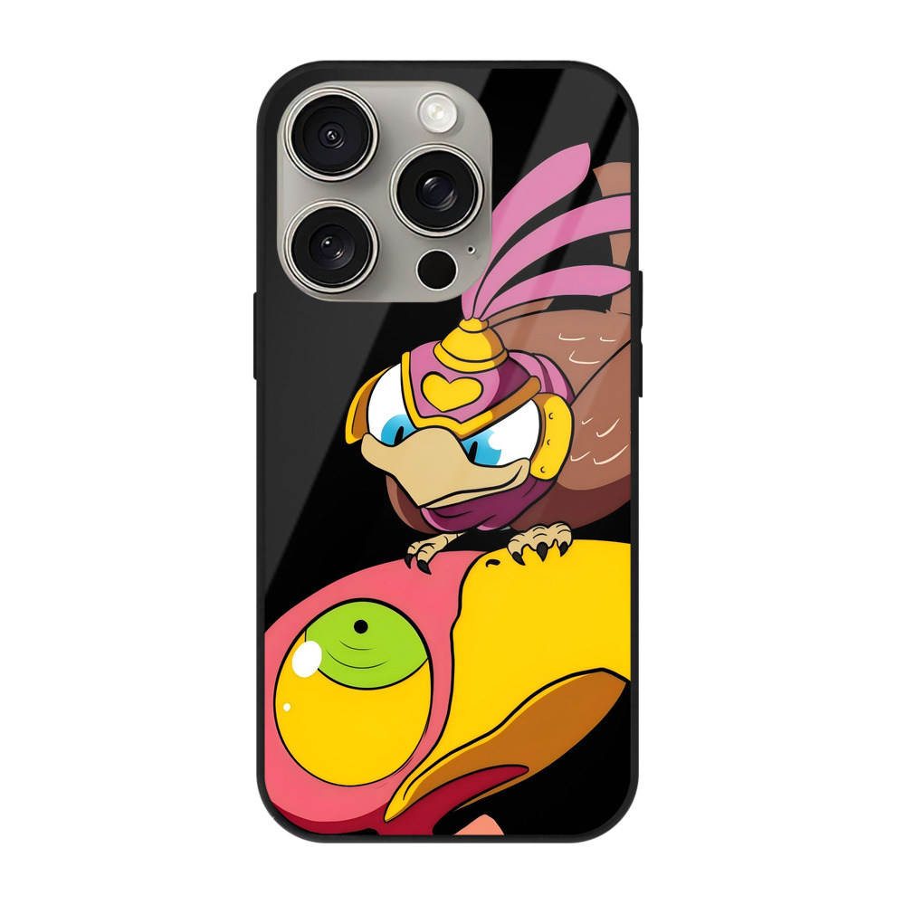 （画像用） ジョジョの奇妙な冒険 JoJo's Bizarre Adventure 【iPhone15Pro対応】スマホケース 耐衝撃＆黄変防止 背面ガラス