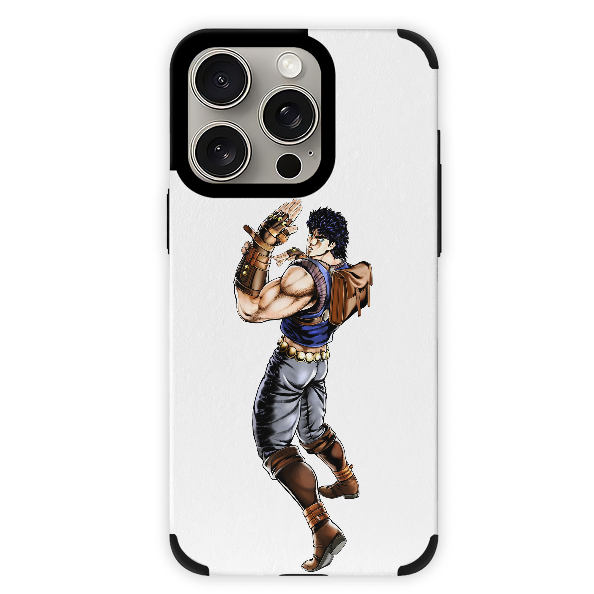 （画像用） ジョジョの奇妙な冒険 /ジョナサン?ジョースター JoJo's Bizarre Adventure Jonathan Joestar 【iPhone15ProMax対応】 PUレザー スマホケース 耐衝撃＆黄変防止