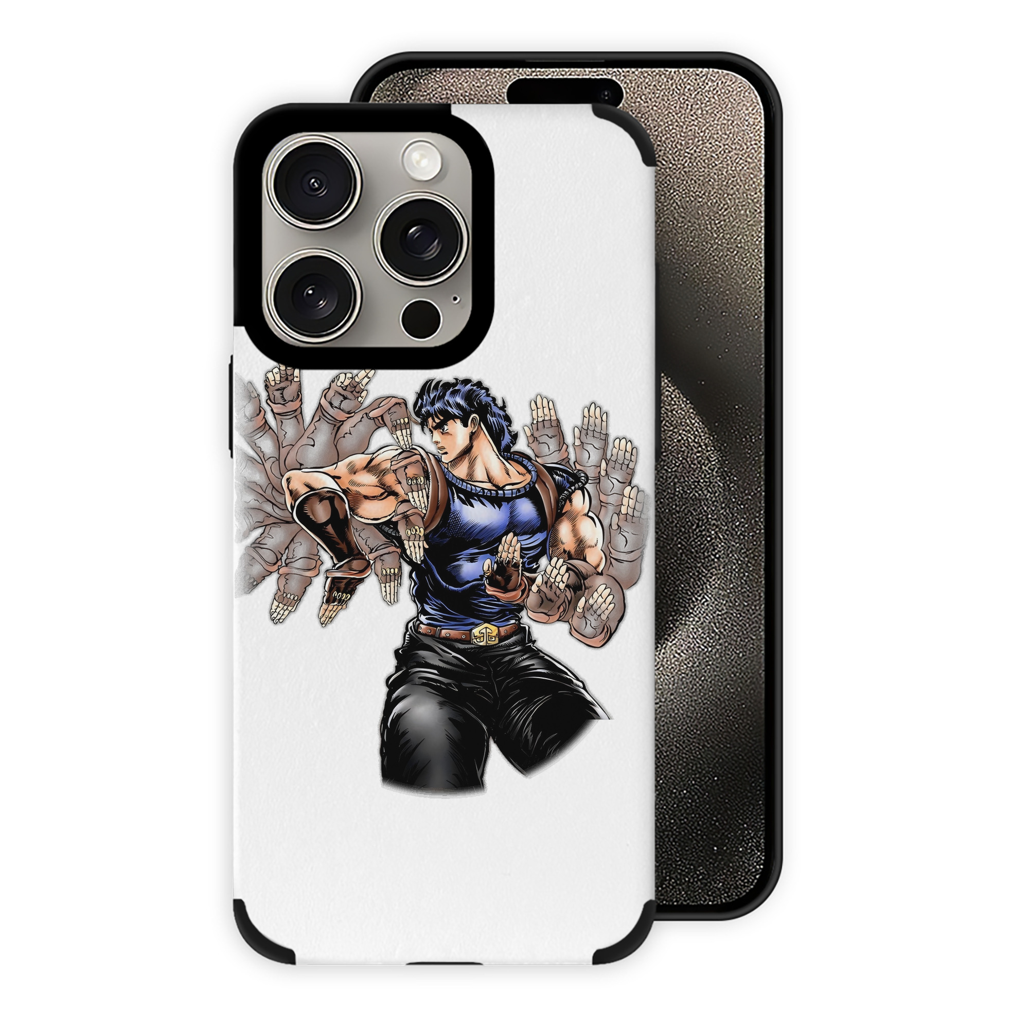 （画像用） ジョジョの奇妙な冒険 /ジョナサン?ジョースター JoJo's Bizarre Adventure Jonathan Joestar 【iPhone15ProMax対応】 PUレザー スマホケース 耐衝撃＆黄変防止