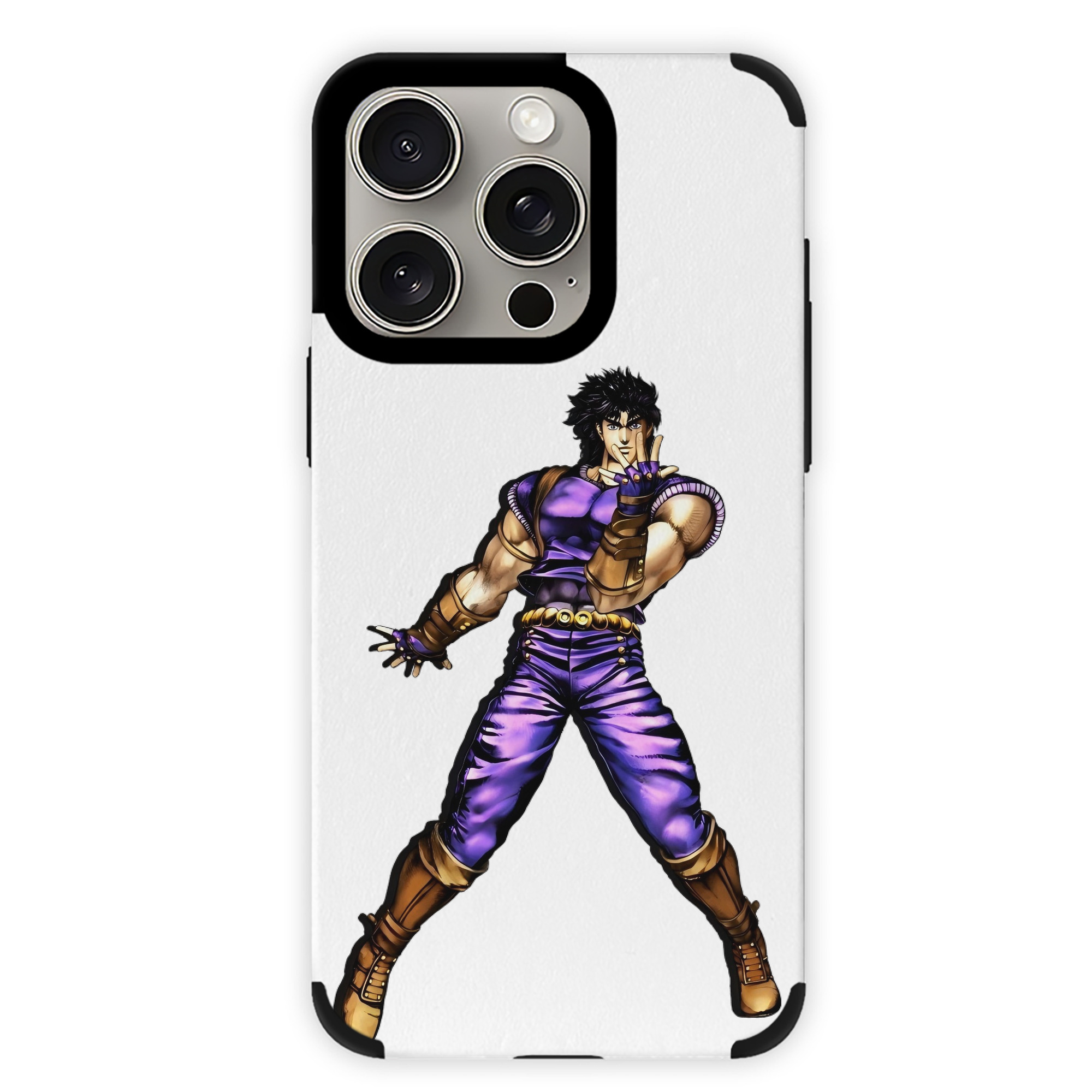 （画像用） ジョジョの奇妙な冒険 /ジョナサン?ジョースター JoJo's Bizarre Adventure Jonathan Joestar 【iPhone15ProMax対応】 PUレザー スマホケース 耐衝撃＆黄変防止