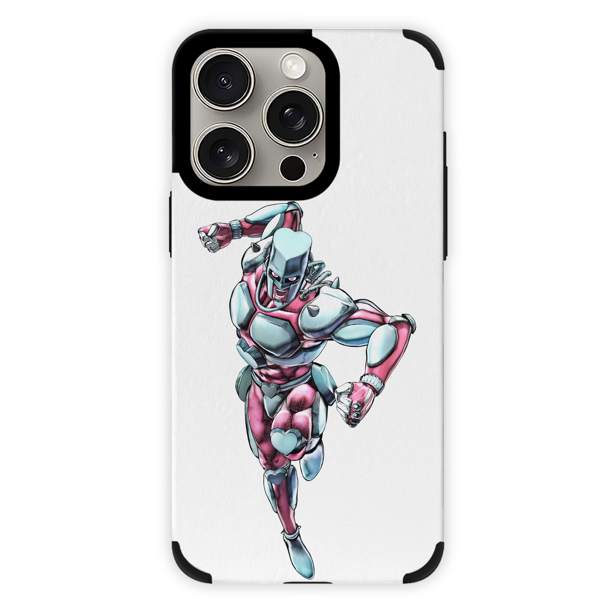（画像用） ジョジョの奇妙な冒険 ひがしかた じょうすけ JoJo's Bizarre Adventure Higashikata Josuke 【iPhone15ProMax対応】 PUレザー スマホケース 耐衝撃＆黄変防止
