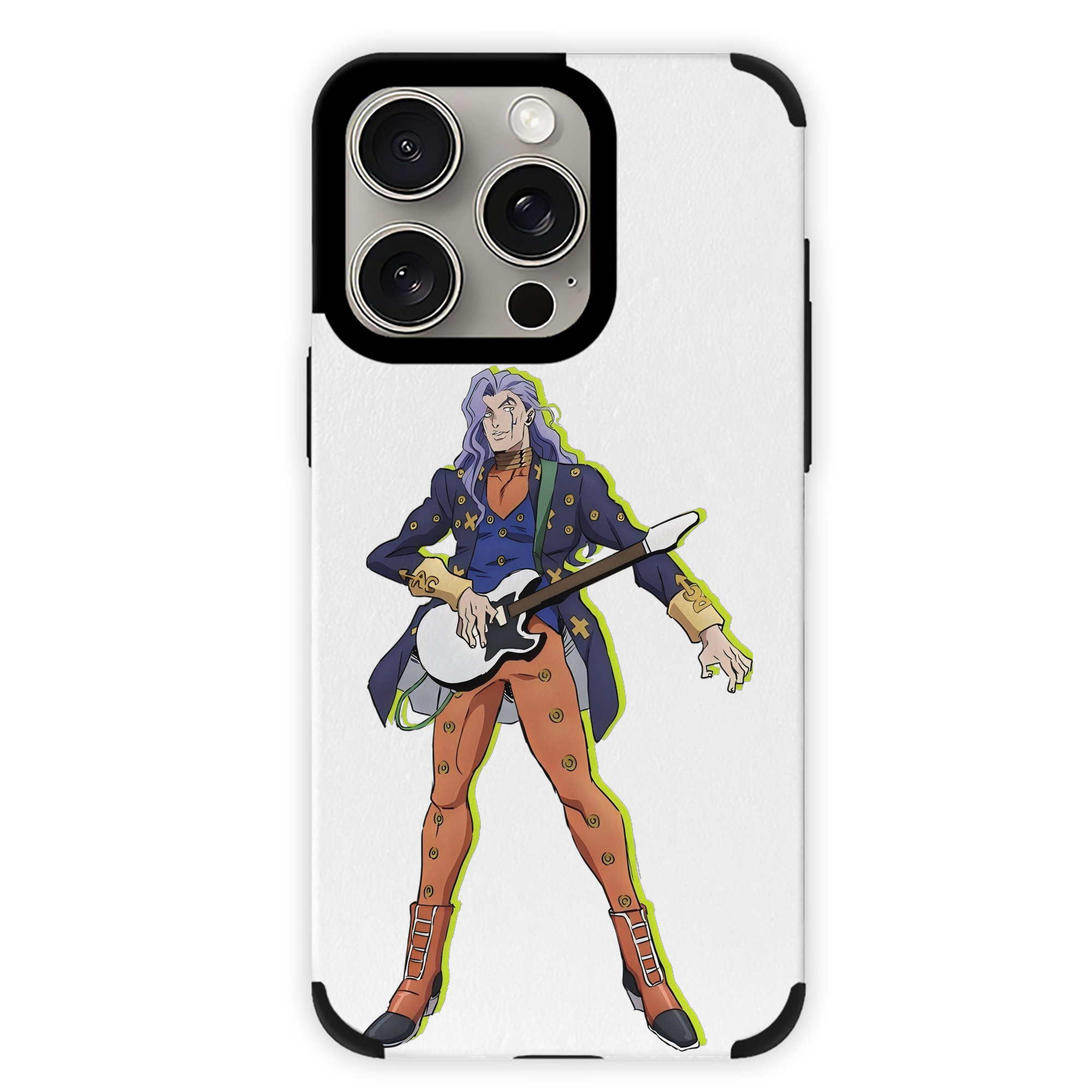 （画像用） ジョジョの奇妙な冒険 おといし あきら JoJo's Bizarre Adventure Akira Otoishi 【iPhone15ProMax対応】 PUレザー スマホケース 耐衝撃＆黄変防止